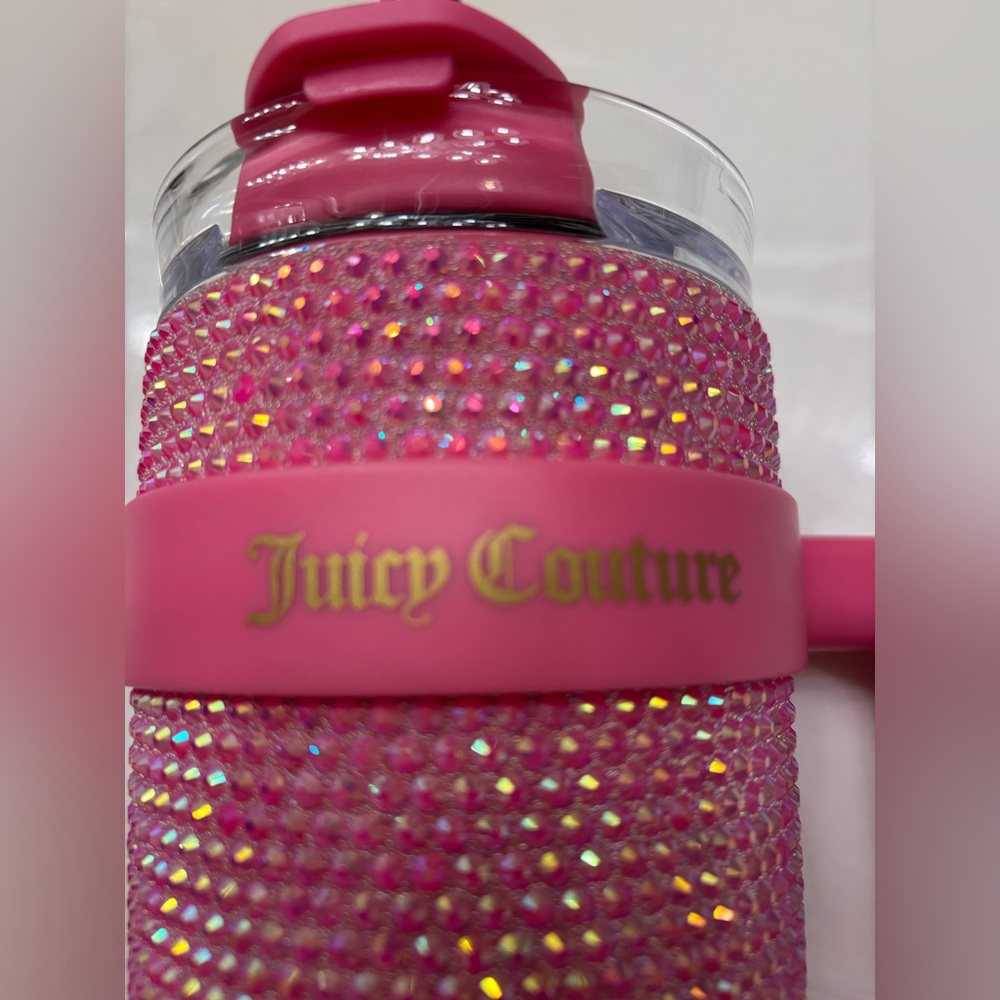 Juicy Couture sparkling 40-oz tumbler - NWOT - Picture 2 of 3